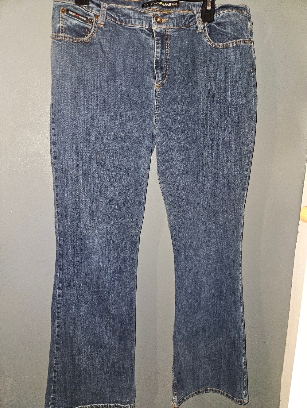 DKNY Womans Blue Bootcut Jeans Size 16R